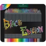 Faber-Castell Colour Pencils Black Edition tin 100pcs