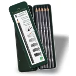 Graphite Pencil Set - Faber-Castell Artist Graphite Pencil Set - 12pcs