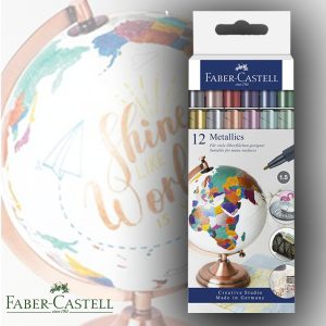 Faber-Castell Metallics Pen Set 12pcs