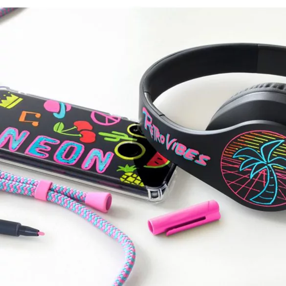 Neon marker, cardboard wallet of 6pcs - Faber-Castell