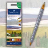 Faber-Castell Goldfaber Aqua Dual Marker, wallet of 6, Toscana