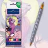 Filckészlet-Art and Graphic kétvégű aquarell filctoll 6db-os GOLDFABER AQUA "Fantázia"