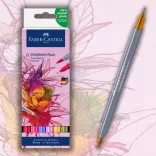 Faber-Castell Goldfaber Aqua Dual Marker, wallet of 6, Flowers