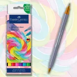 Filckészlet - Faber-Castell Goldfaber Aqua Dual Marker 6 pc - Candy Shop