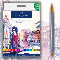 Faber-Castell Goldfaber Aqua Dual Marker, wallet of 12