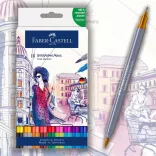 Faber-Castell Goldfaber Aqua Dual Marker, wallet of 18