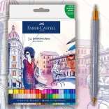 Filckészlet-Art and Graphic kétvégű aquarell filctoll 18db-os GOLDFABER AQUA