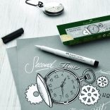 Filckészlet - Faber-Castell 4 Pitt Artist Pens Black&White