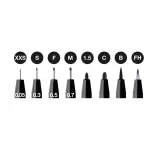 Filckészlet - Faber-Castell 6 Pitt Artist Pens Manga Shonen Set