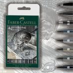 Faber- Castell 8 Pitt Artist Pens - Black&Grey