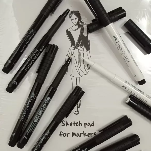 Faber-Castell Pitt Artist Pen Brush India ink pen, black