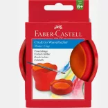 Water cup - Faber-Castell Clic&Go - Red and Orange