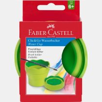 Water cup - Faber-Castell Clic&Go - Neon Green