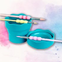 Water cup - Faber-Castell Clic&Go turquoise 