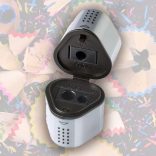 Faber-Castell; Trio sharpening box Grip Colour silver