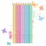 Coloured Pencil Set - Faber-Castell Sparkle colour pencil tin with 12 Sparkle colour PASTEL pencils