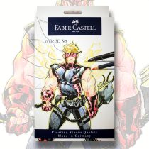 Rajzkészlet képregényhez - Faber-Castell Comic 3D Set