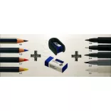 Rajzkészlet képregényhez - Faber-Castell Comic 3D Set