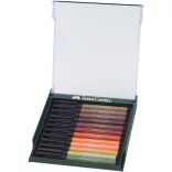 Filc készlet Faber-Castell 12 Pitt Artist Pen Set - Earth tones