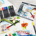 Eberhard-Faber Artist Color Sketch Marker, cardboard box of 18 colours