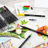 Filckészlet - Faber-Castell 6 Pitt Artist Pens Manga Shonen Set