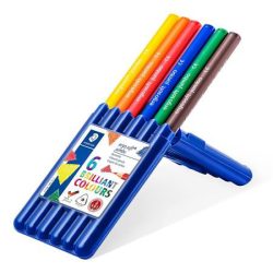   Színesceruza készlet, háromszögletű, vastag - STAEDTLER Ergo Soft Jumbo - 6 színű készlet, 3 éves kortól