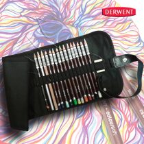   Ceruzakészlet – Derwent Coloursoft feltekerhető ceruzatartóban