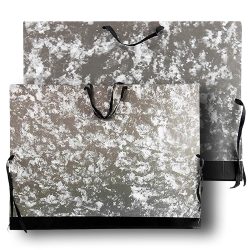   Cardboard folder - drawing holder, drawing board holder - in marble pattern - A3 size