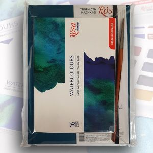 Festőkészlet, Akvarell - Watercolour Paint Set - Rosa + da Vinci