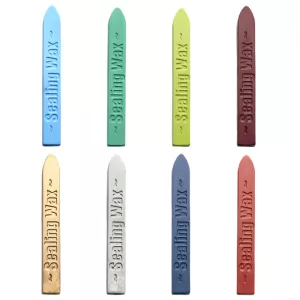 Sealing Wax Stick with wick - Turquoise Green