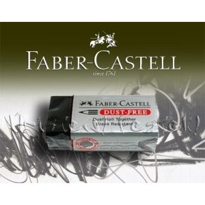 Radír - Faber-Castell Dust Free fekete