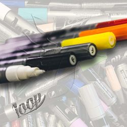   Decorative Pen - Letraset Promarker double-ended alcohol based decor felt pen - different colors!