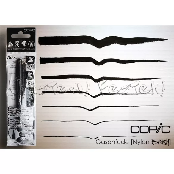 Ecsetfilc - Copic Gasenfude [Nylon Brush], ecsetvégű tustoll