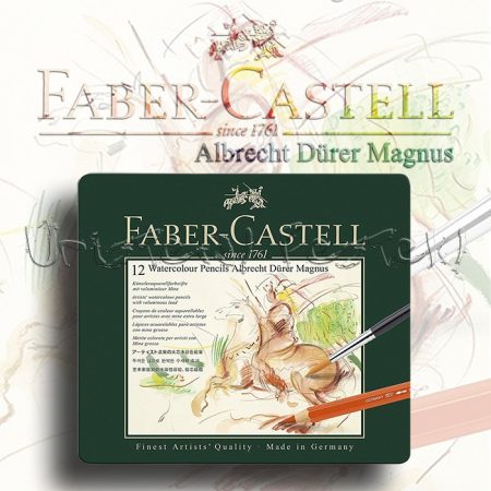 Akvarellceruza készlet - Faber-Castell 12 Watercolour Pencils Albrecht Dürer Magnus