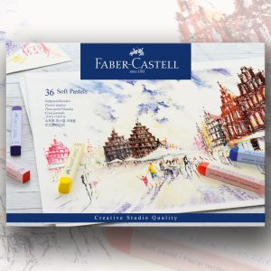 Soft Pastel Set - Faber-Castell 36 Soft Pastel Set - Whole size stick