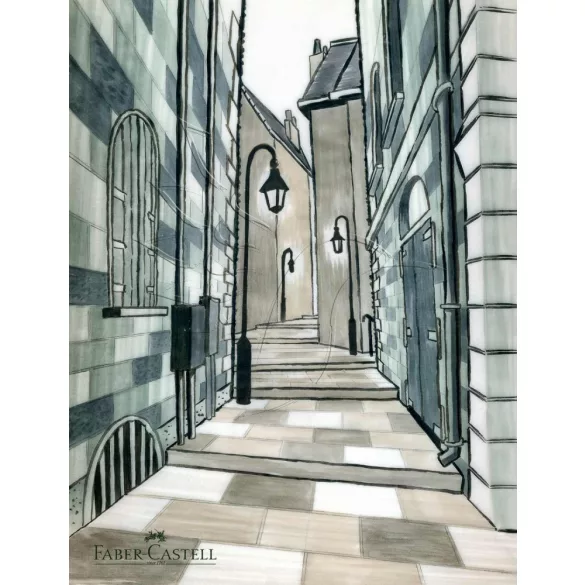 Filckészlet - Faber-Castell 6 Pitt Artist Pens Soft Brush