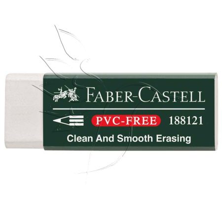 Faber-Castell Eraser Cap PVC-FREE - 6pcs/set