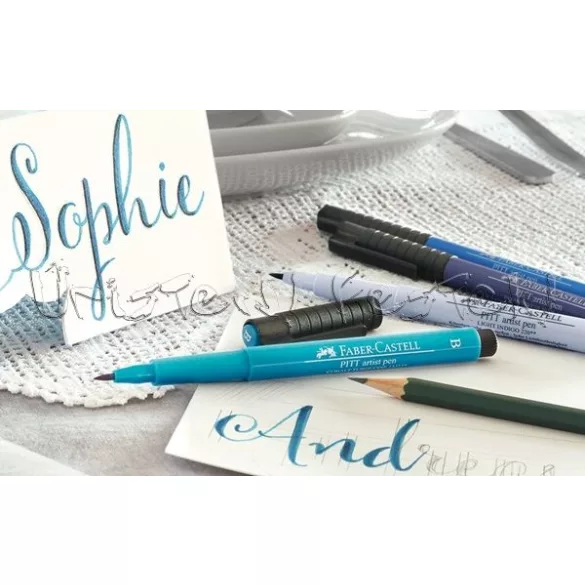 Filc készlet Faber-Castell 4 Pitt Artist Pens Calligraphy Set