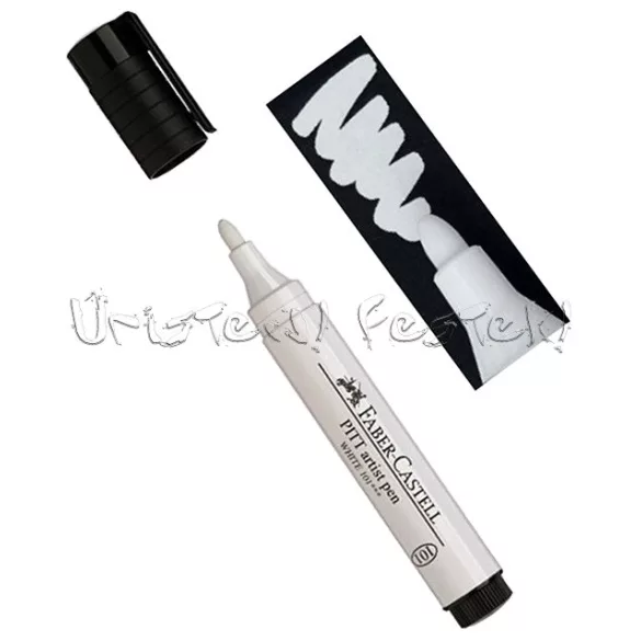 Filc - Faber-Castell Pitt Artist Pen - White pen