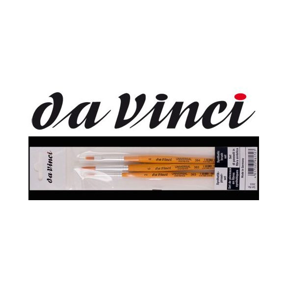 Da Vinci Universal Brush Set - 3 pcs