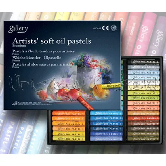 Oil Pastel Set - Derwent Academy - 12 pc