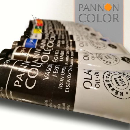Olajfesték - Pannoncolor Művészfesték 22ml - koromfekete 828-1