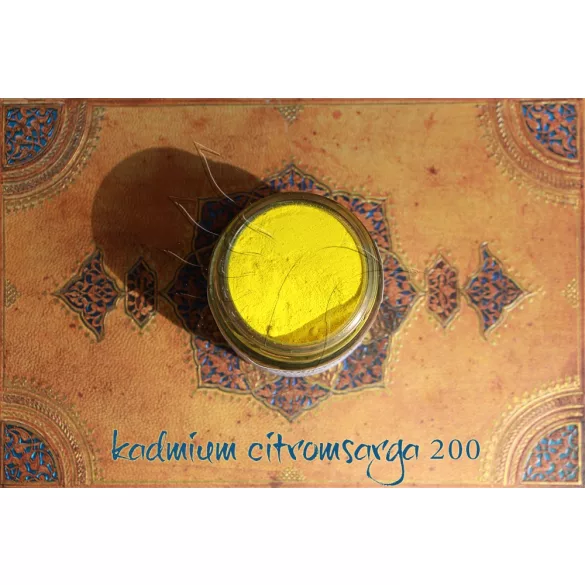 Pigment - Sárga árnyalatok