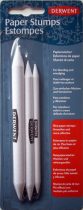 Ppaper pencil set - Derwent - 3 pcs, for charcoal, pastel