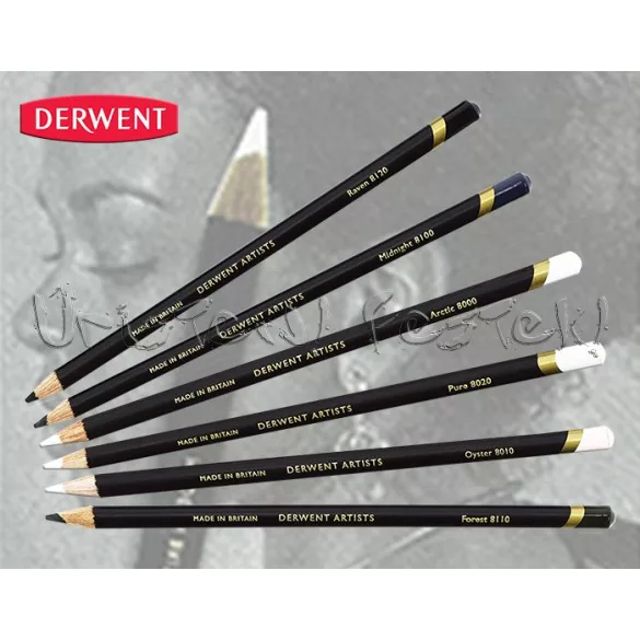 Ceruzakészlet – Derwent Artists BLACK & WHITE 6