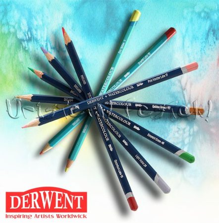 Akvarell ceruza - Derwent Watercolour - SZÍNENKÉNT