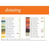 Színes ceruza - Derwent Drawing olajos pitt ceruza - SZÍNENKÉNT