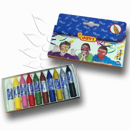 Testfesték, arcfesték - Jovi Make Up Crayon Set - 10pcs