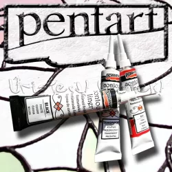   Kontúrfesték - Pentart Contour Liner 20ml - KÜLÖNBÖZŐ SZÍNEKBEN