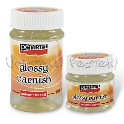   Lakk - Pentart GLOSSY Varnish - solvent based - KÜLÖNBÖZŐ KISZERELÉSBEN
